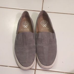 *BOGO 50%*Vince Camuto’s Beyza gray slip ons